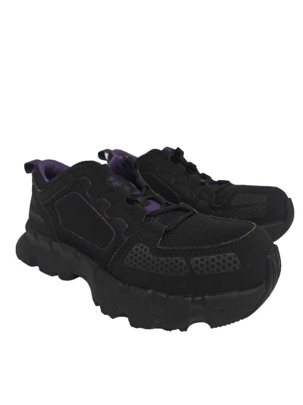 Timberland PRO Women’s Powertrain EV Comp Toe Work Shoes TB0A66T7ECS Black 8.5W